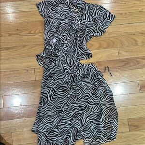 Zebra Print Victoria secret set